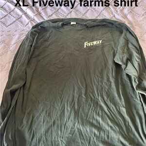 Men's Green Long Sleeve Shirt